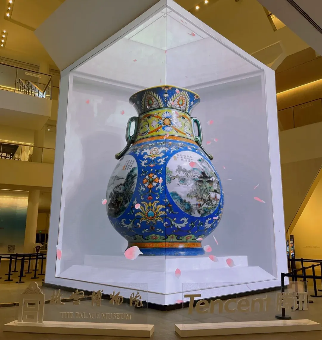 案例分享l腾讯故宫沉浸式数字艺术展 - 光觉科技